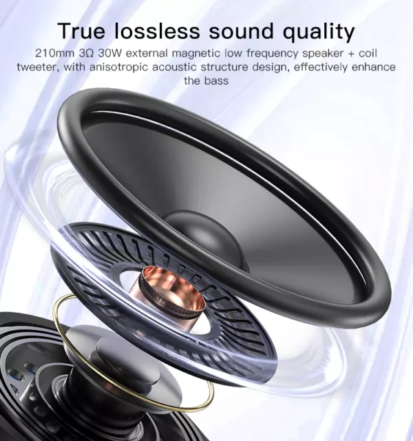 اسپیکر بلوتوث 8 اینچ یسیدو مدل Yesido Outdoor Speaker YSW15